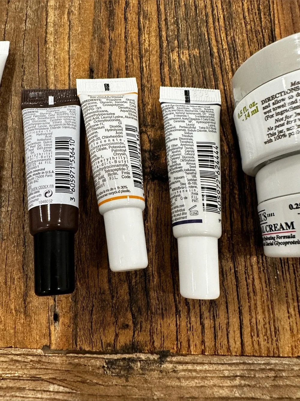 Kiehl's Skincare Collection - White, Navy, Brown several sample and small size - Picture 11 of 12